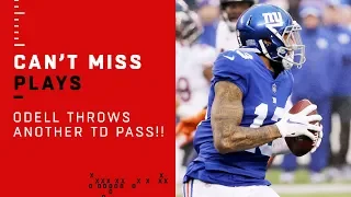 Odell Throws Another TD Pass!!!