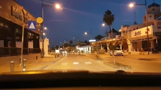 CYPRUS - AYIA NAPA - MARCH 2017 (DRIVING THRU AYIA NAPA)