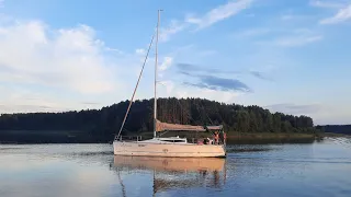 Sailing yacht Cobra 33. Watching inside and out. Парусная яхта Кобра 33. Обзор снаружи и изнутри