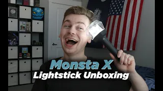 SMOOTH AF | MONSTA X 몬스타엑스 Official Lightstick Unboxing/Reaction