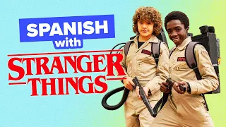 Learn Spanish with Netflix: Stranger Things - Dustin and Lucas TRY to Invite Max Trick Or Treating