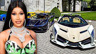 Cardi B's INSANE Supercar Collections!