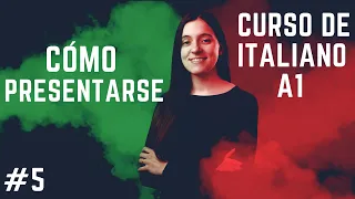 Presentarse en italiano