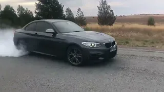 BMW M235i powerskid