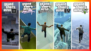 Jumping From the Highest Points in GTA Games (2001-2020)