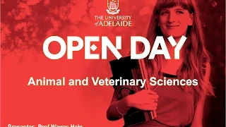 Animal and Veterinary Science - Open Day 2015