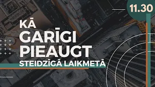 KĀ GARĪGI PIEAUGT STEIDZĪGĀ LAIKMETĀ | 11:30 | Tiešraide no Rīgas Mateja draudzes