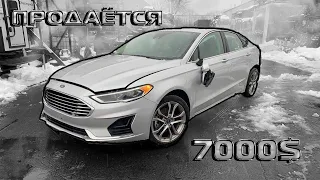 7000$ 2019 FORD FUSION 1.5 - продаём . АВТО ИЗ США 🇺🇸.