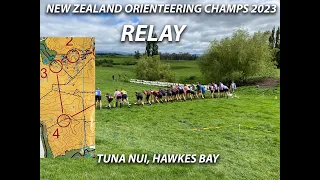 NZ Orienteering Champs 2023 - Relay