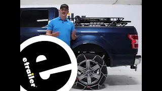 etrailer | Konig Diamond Pattern Snow Tire Chains Installation - 2018 Ford F-150