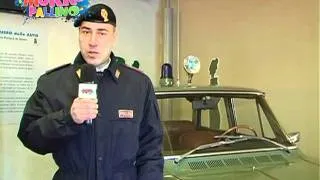 Al Museo delle Auto della Polizia di Stato