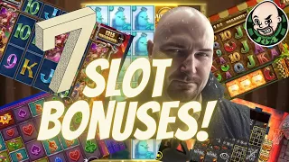 Bonus Buy Collection!! 7 Slot Bonuses!! Huge Wins!!