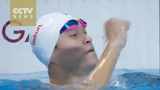 China’s Sun Yang claims gold in 800m freestyle at FINA World Championships