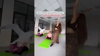 Интуитивные танцы💃 с птицами. Танцевали отрыв от матери и полёт к свободе 🕊 #ПолинаГагарина #танцы