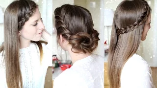 3 Quick and Easy Heatless Hairstyles | Pretty Hairstyles | Braidsandstyles12