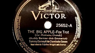 1937 HITS ARCHIVE: The Big Apple - Tommy Dorsey Clambake Seven (Edythe Wright, TD & Band, vocal)
