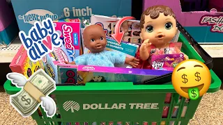 BABY ALIVE If it fits in the Basket I’ll buy it! Shopping Challenge 💸