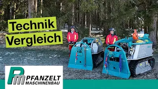 Technik-Vergleich | Die zweite Generation des ferngesteuerten Geräteträger Moritz