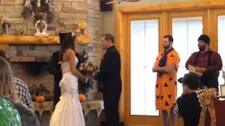 Bay County Couple Says 'I Do' At Halloween Wedding