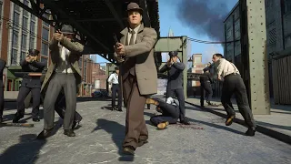 Mafia NPC Battles Episode 1 Police vs Gangsters in 1930's