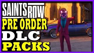 SAINTS ROW REBOOT PRE ORDER DLC PACKS | Saints Row pre order DLC