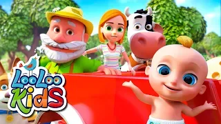 The Farmer in the Dell - THE BEST Songs for Children | LooLoo Kids