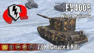 FV4005  |  7,0K Damage 6 Kills  |  WoT Blitz Replays