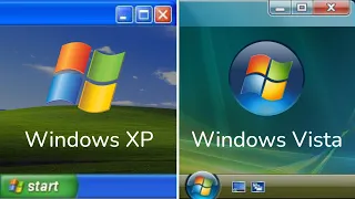 Comparing Windows XP and Windows Vista!