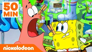 SpongeBob | 50 MIN NOWEGO SpongeBoba! | Nickelodeon Polska