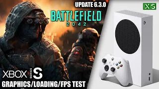 Battlefield 2042: Update 6.3 - Xbox Series S Gameplay + FPS Test