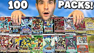 I Opened 100 Of Yugioh's BEST Packs!