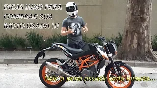 VAI COMPRAR MOTO USADA E TEM MEDO? ANOTA ESSAS DICAS (PARTE 1) - Durvalcareca