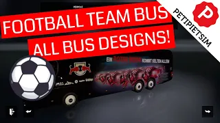 FERNBUS COACH SIMULATOR | FOOTBALL TEAM BUS DLC | ALL BUSSES