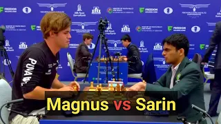 Magnus Carlsen vs Nihal Sarin || World Blitz 2023