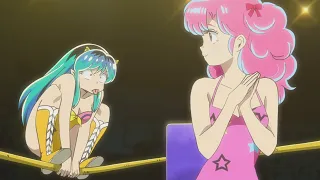 The "Tomo-1 Queen Contest". Ran-chan gives good luck kisses!!!  0_o  "Urusei Yatsura 2022" - うる星やつら