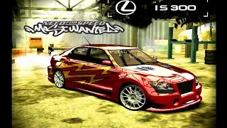 NEED FOR SPEED MOST WANTED / Lexus is300 JUNKMAN TUNING