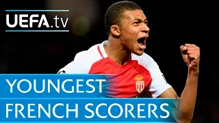 Kylian Mbappé, Ousmane Dembélé: 10 youngest French scorers