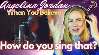 🔥Vocal Coach Reacts to Angelina Jordan When You Believe