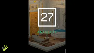 50 Tiny Room Escape 27 Antiquity (3/3 Cards) Full Walkthrough (Kiary Games)