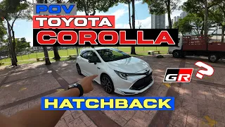 TOYOTA COROLLA SPORT HATCHBACK | POV | CONVERT GR COROLLA !