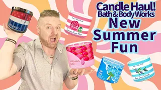 Candle Haul: New Summer Fun from Bath & Body Works. Firecracker Pop in Canada!