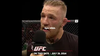 Conor Mcgregor: "We're not here to take part, we're here to take over"