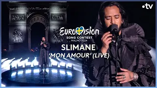 Slimane - Mon Amour | 🇫🇷 France | 1er live / Eurovision 2024 - Eurovision France