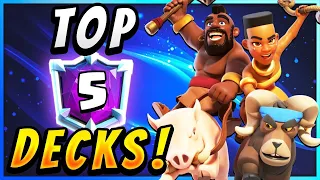 TOP 5 DECKS from the BEST PLAYERS IN THE WORLD! — Clash Royale