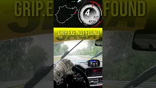 Grip.exe not found 💀 #shorts #Nurburgring #nordschleife