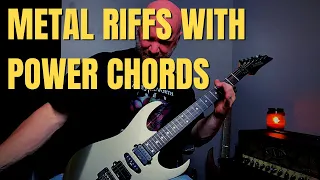 How to Play Metal Riffs with Power Chords