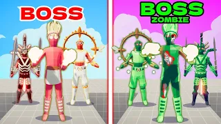 BOSS UNITS TEAM vs ZOMBIE BOSS UNITS TEAM | TABS - Totally Accurate Battle Simulator