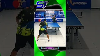 Forehand Loop Table Tennis Tournament #pingpong #tabletennis #shorts