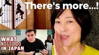 Japanese Teacher Reacts to "12 things no to do in Japan" by Abroad in Japan