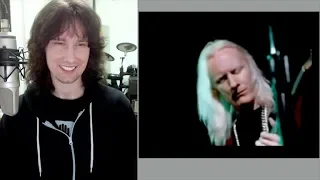 British guitarist analyses Johnny Winter in 1969 at Woodstock!